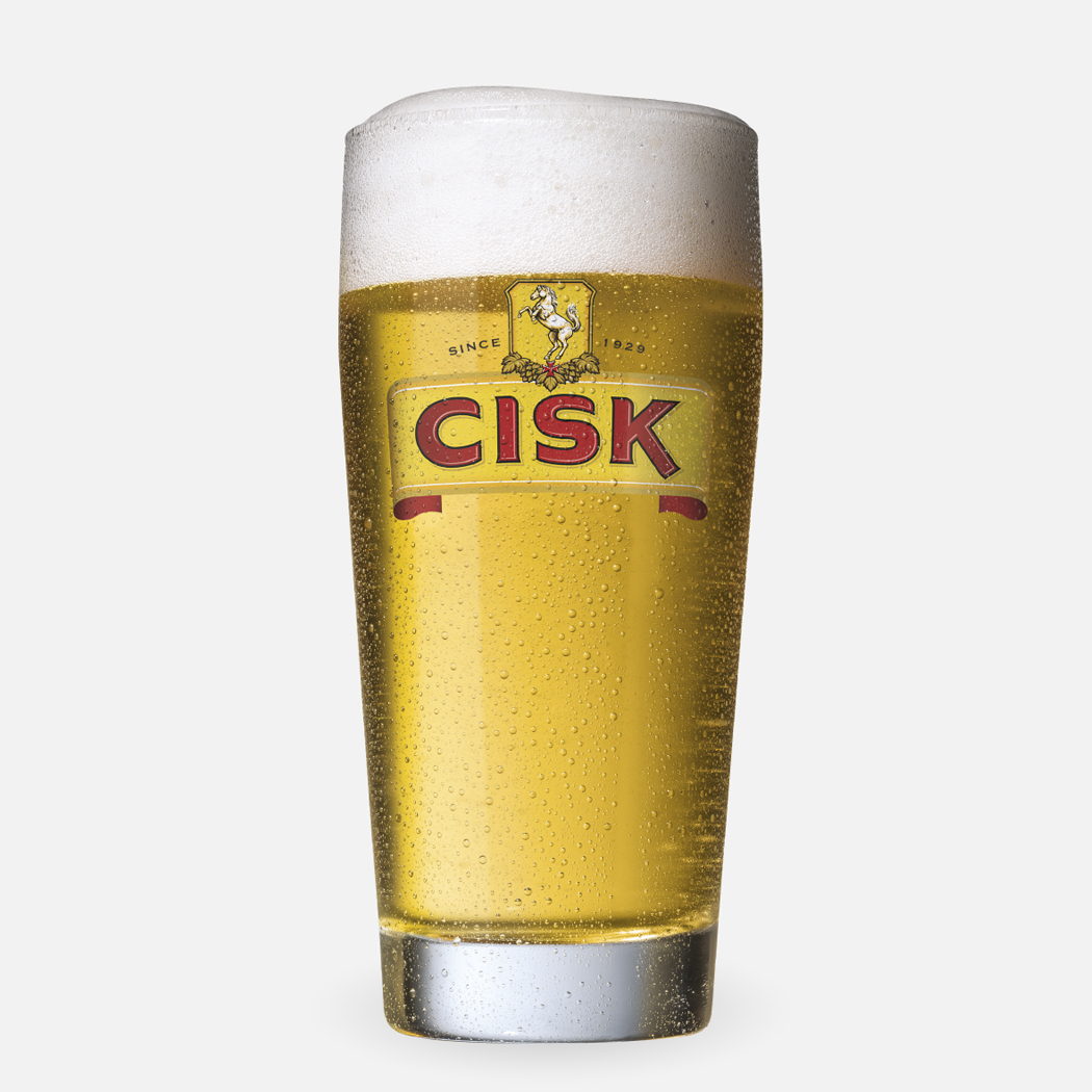 CISK Lager Glas